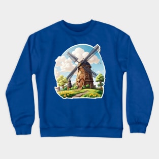 Cool Windmill Crewneck Sweatshirt